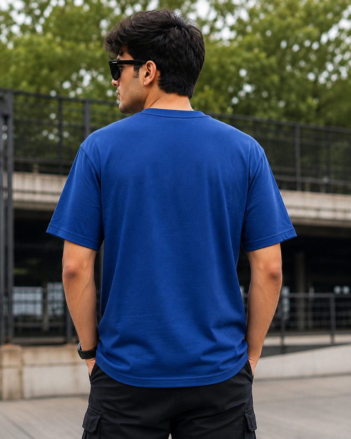 Royal Blue back