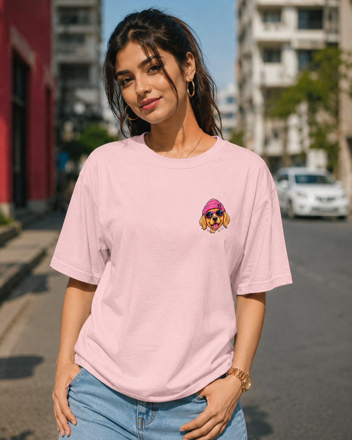 Light Baby Pink front