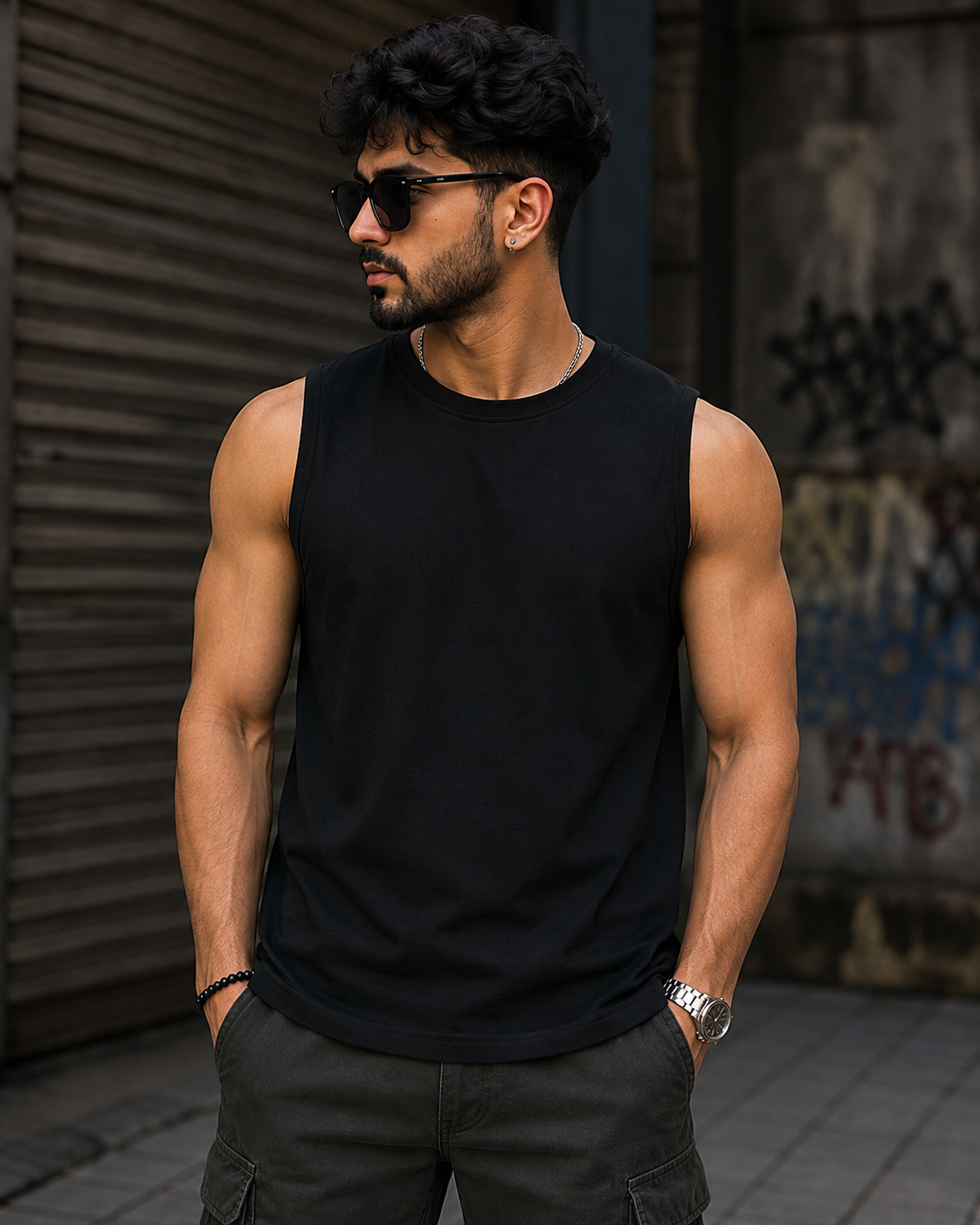 Black front