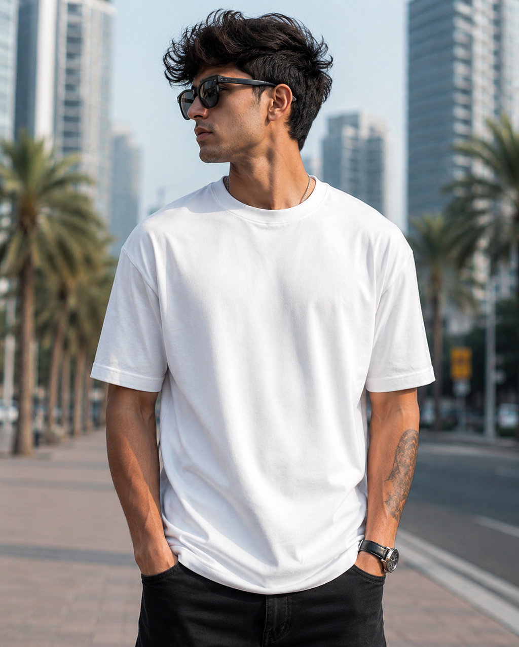 White front