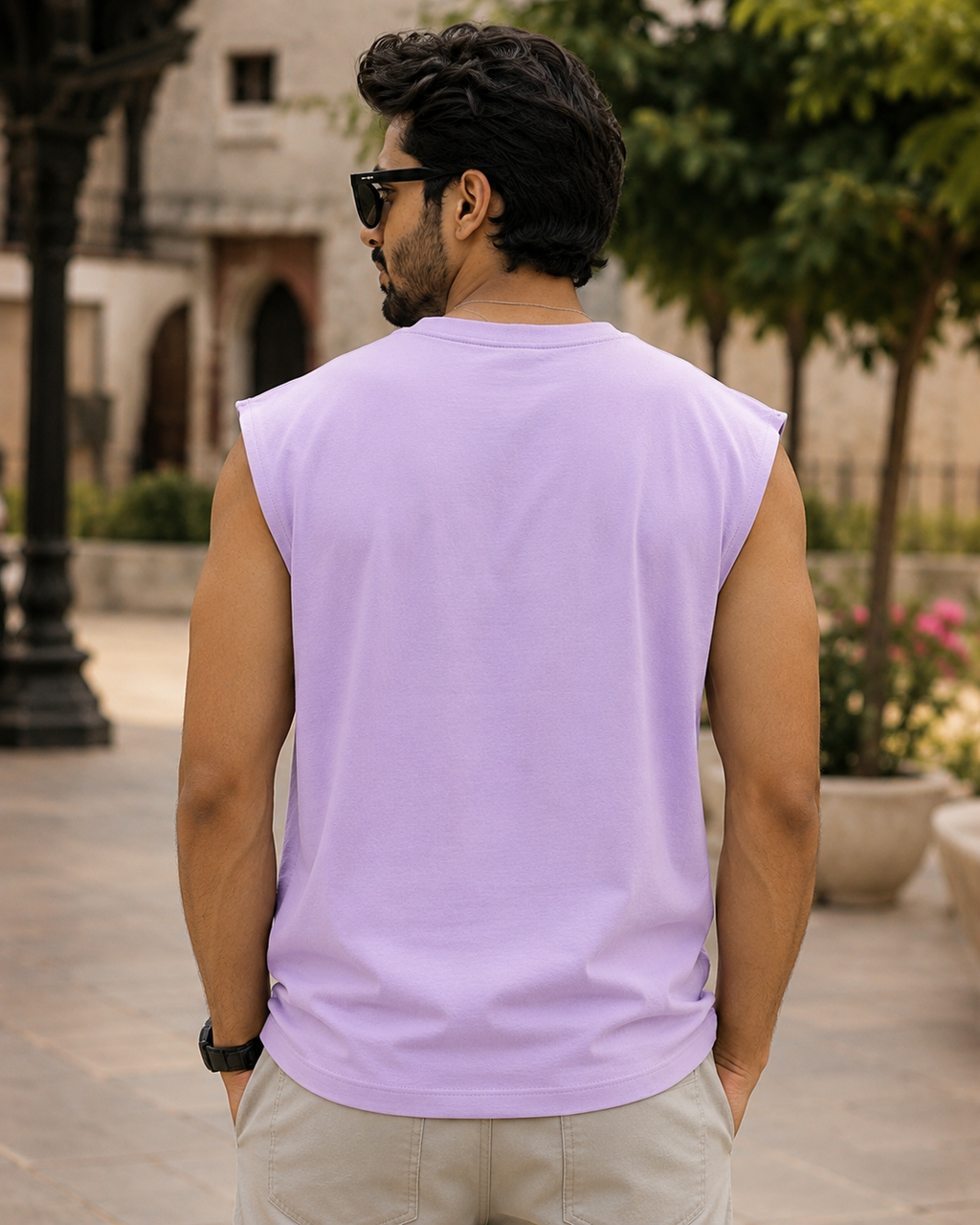 Lavender back