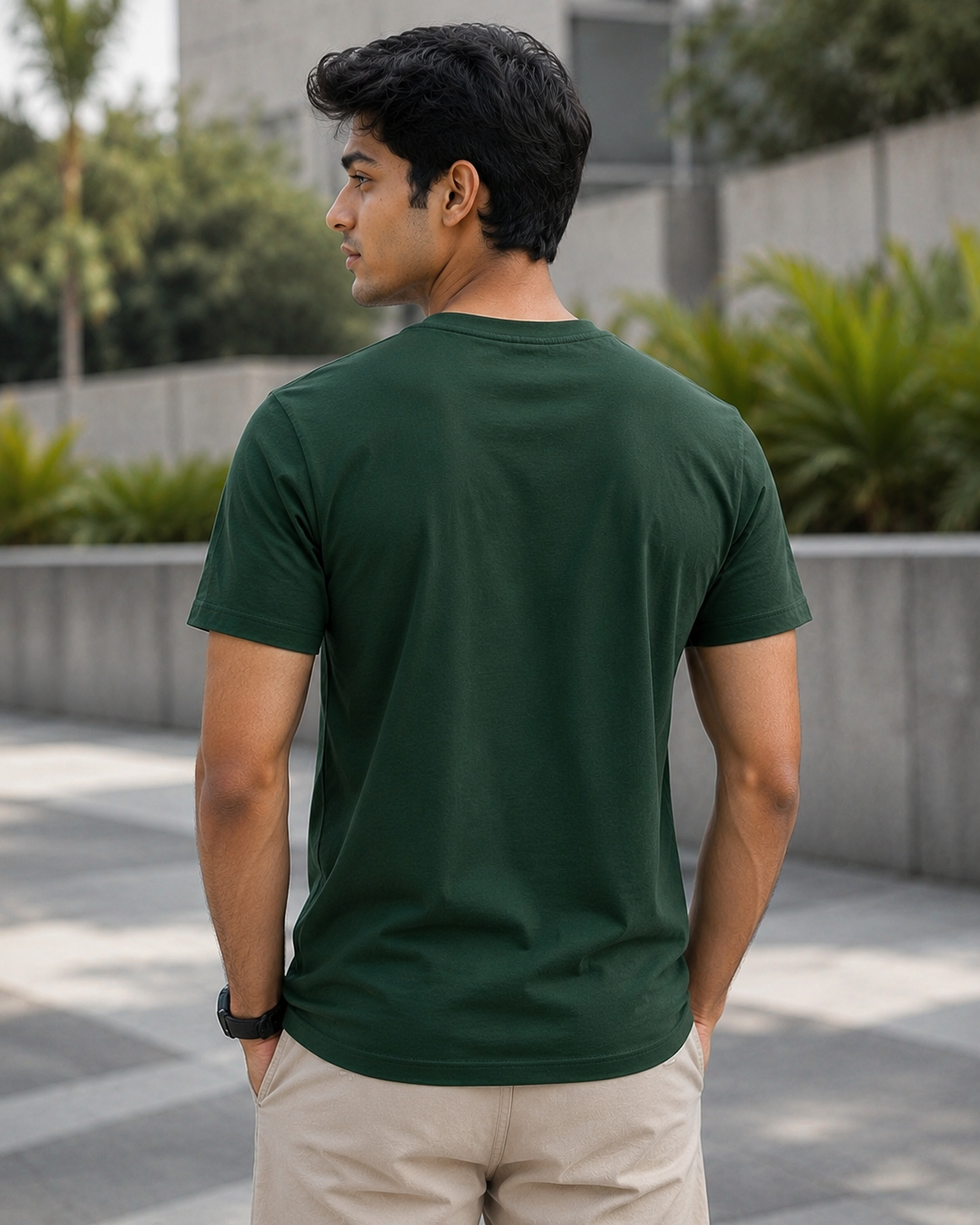Bottle Green back
