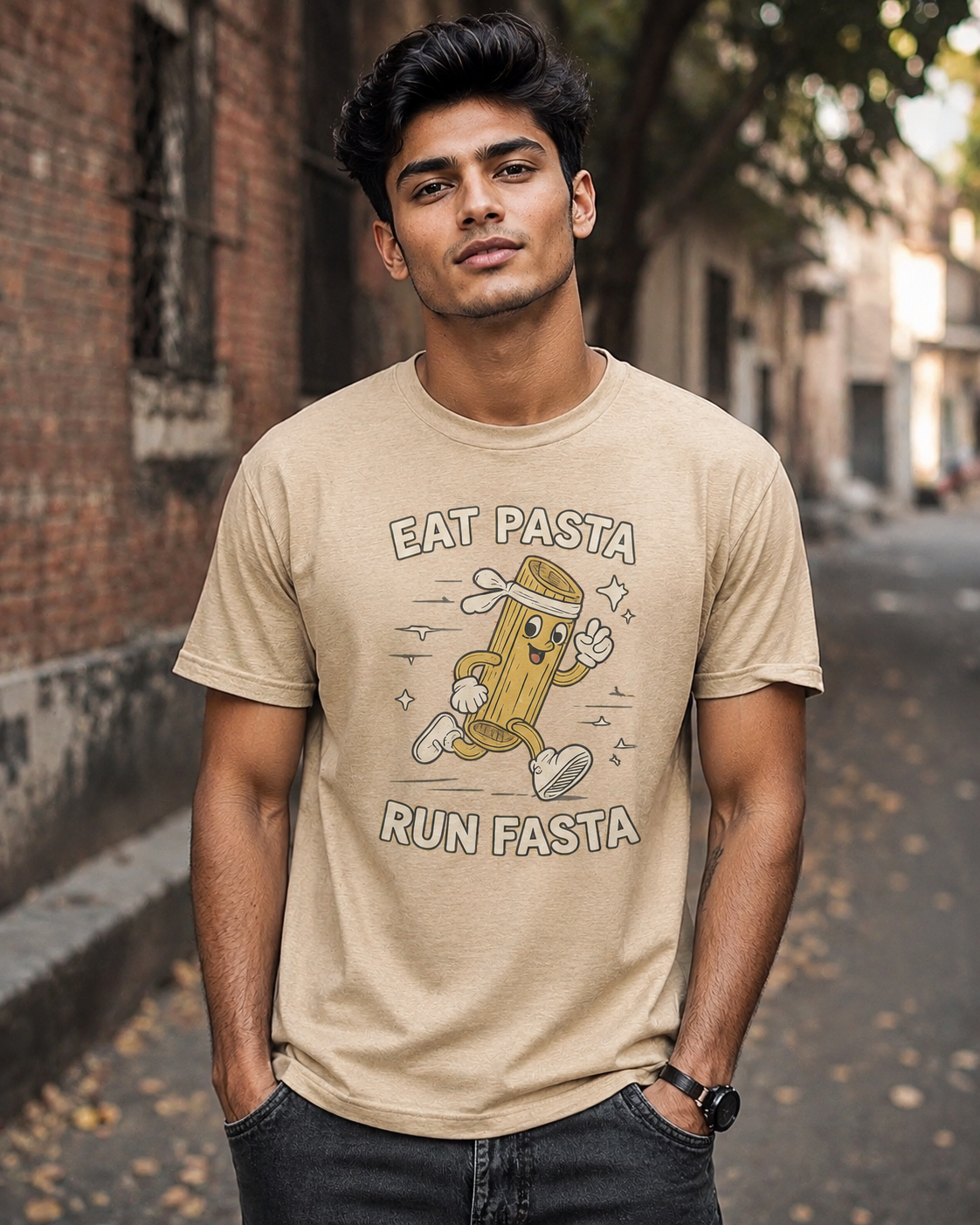 Beige front