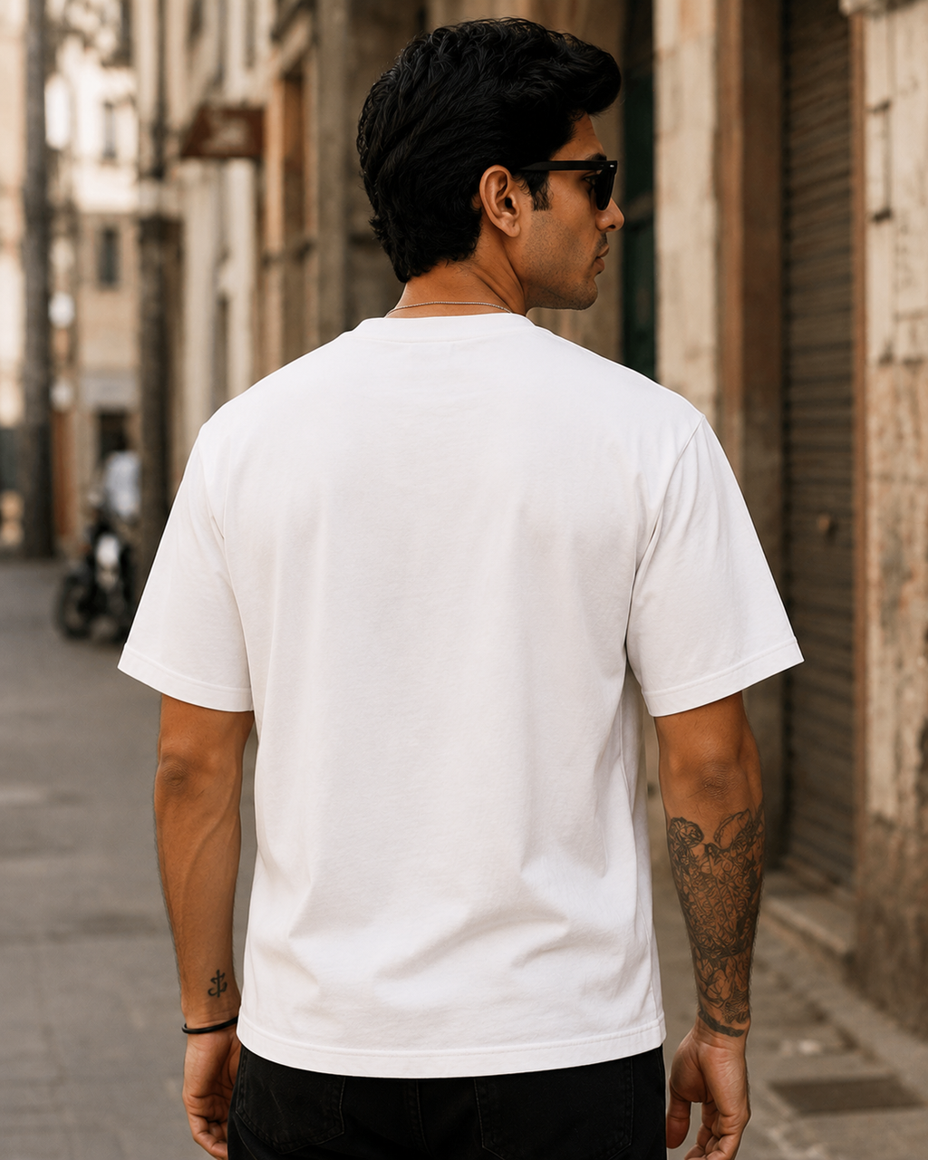 White back