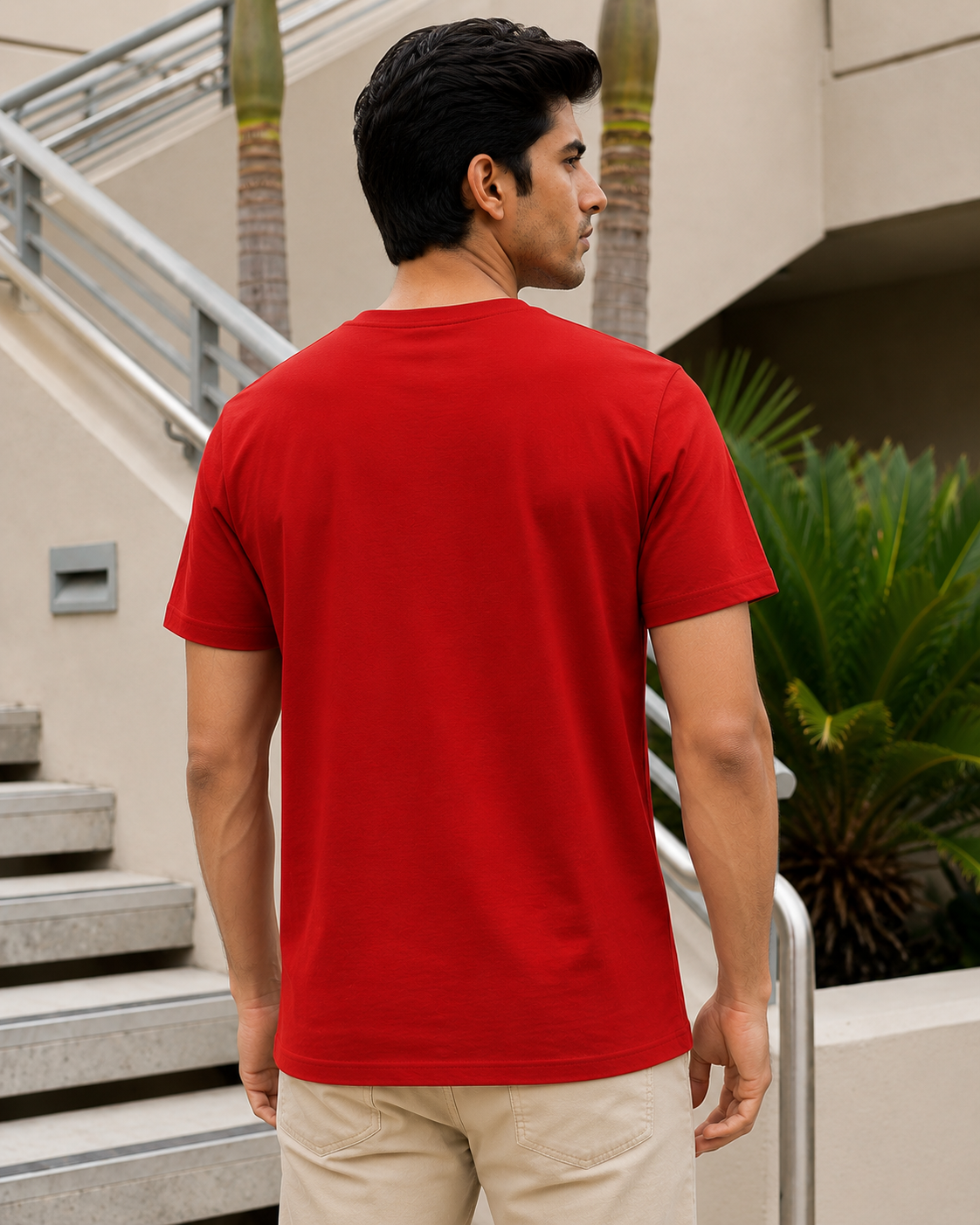 Red backside