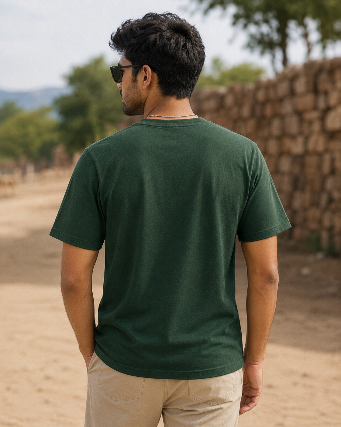 Flag Green backside