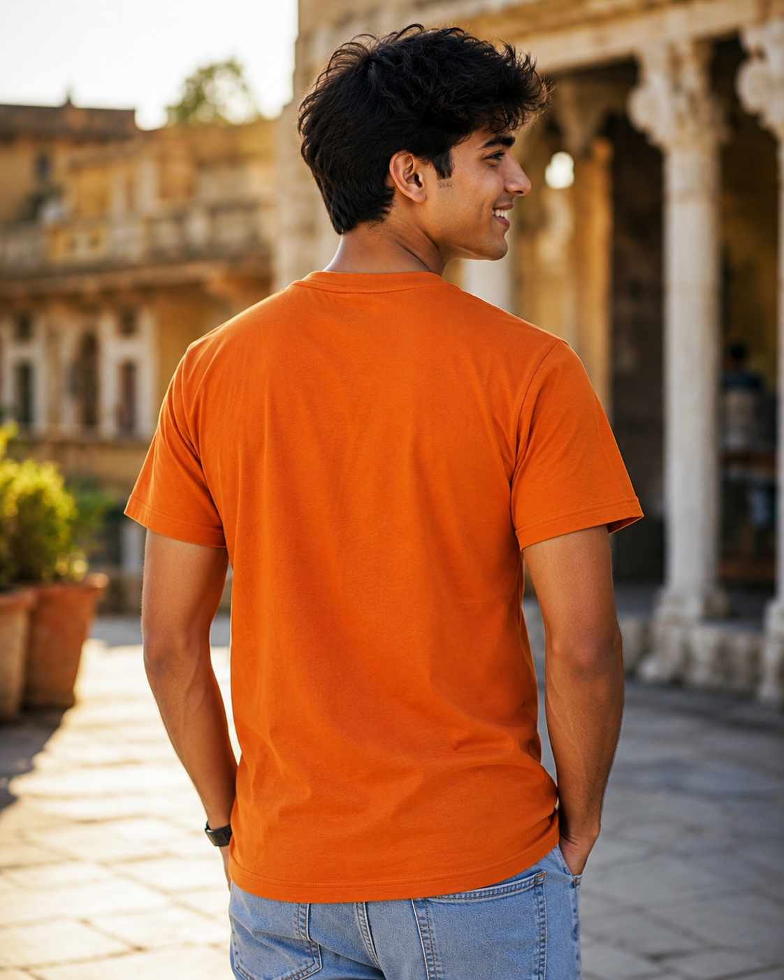 Orange backside