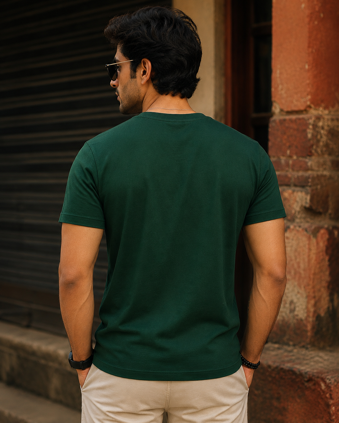 Bottle Green backside