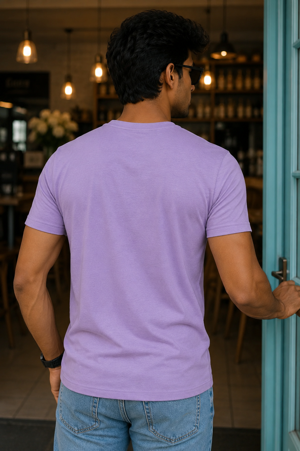 Lavender backside