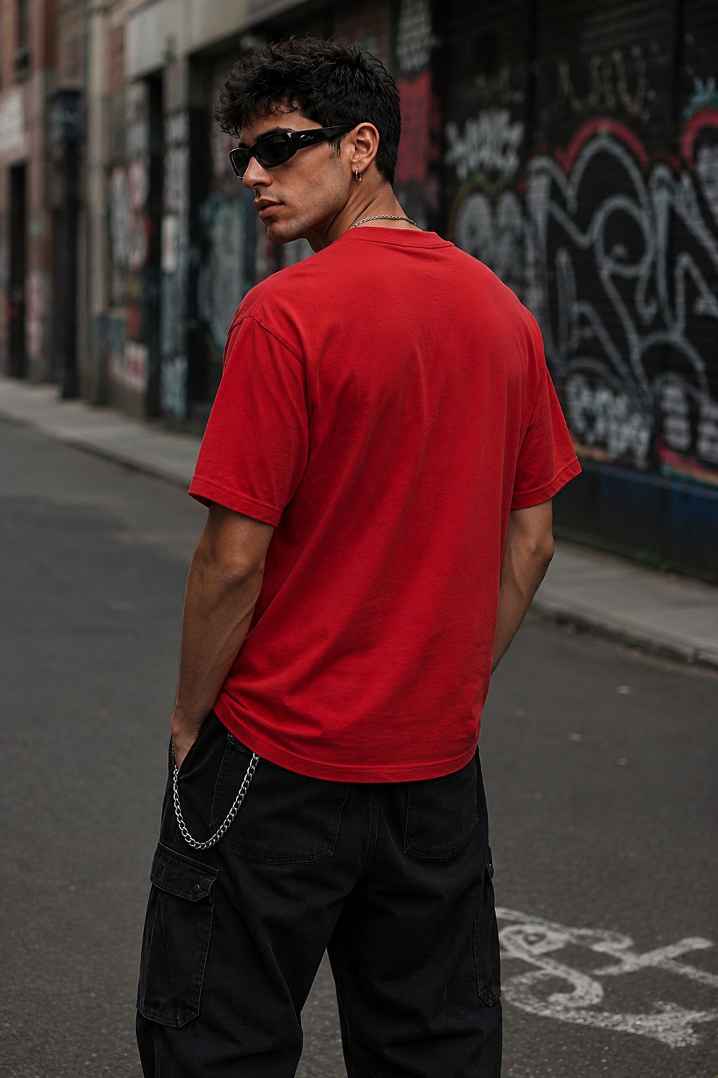 Red backside