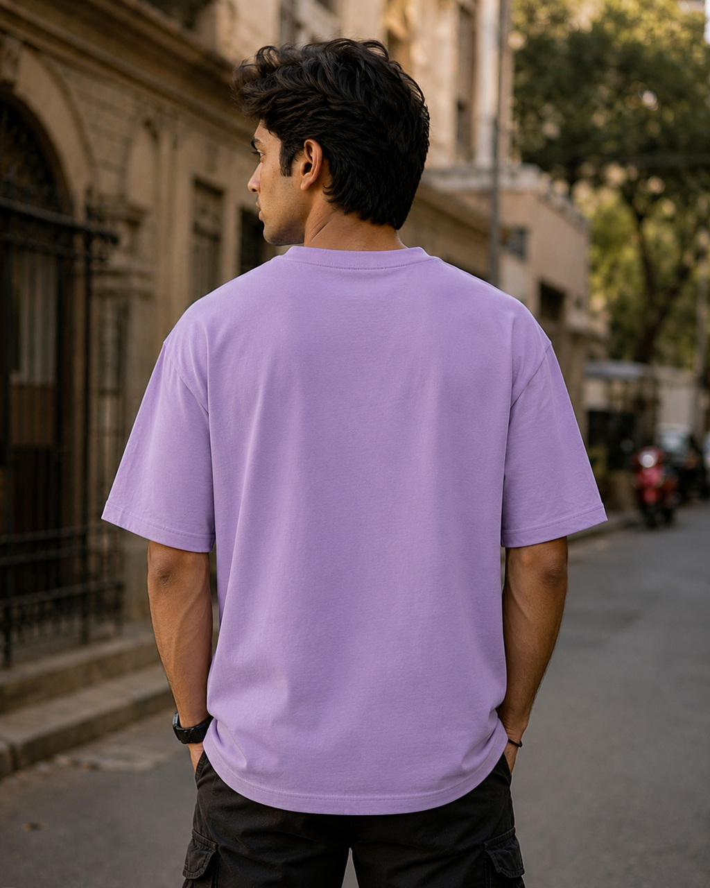 Lavender backside