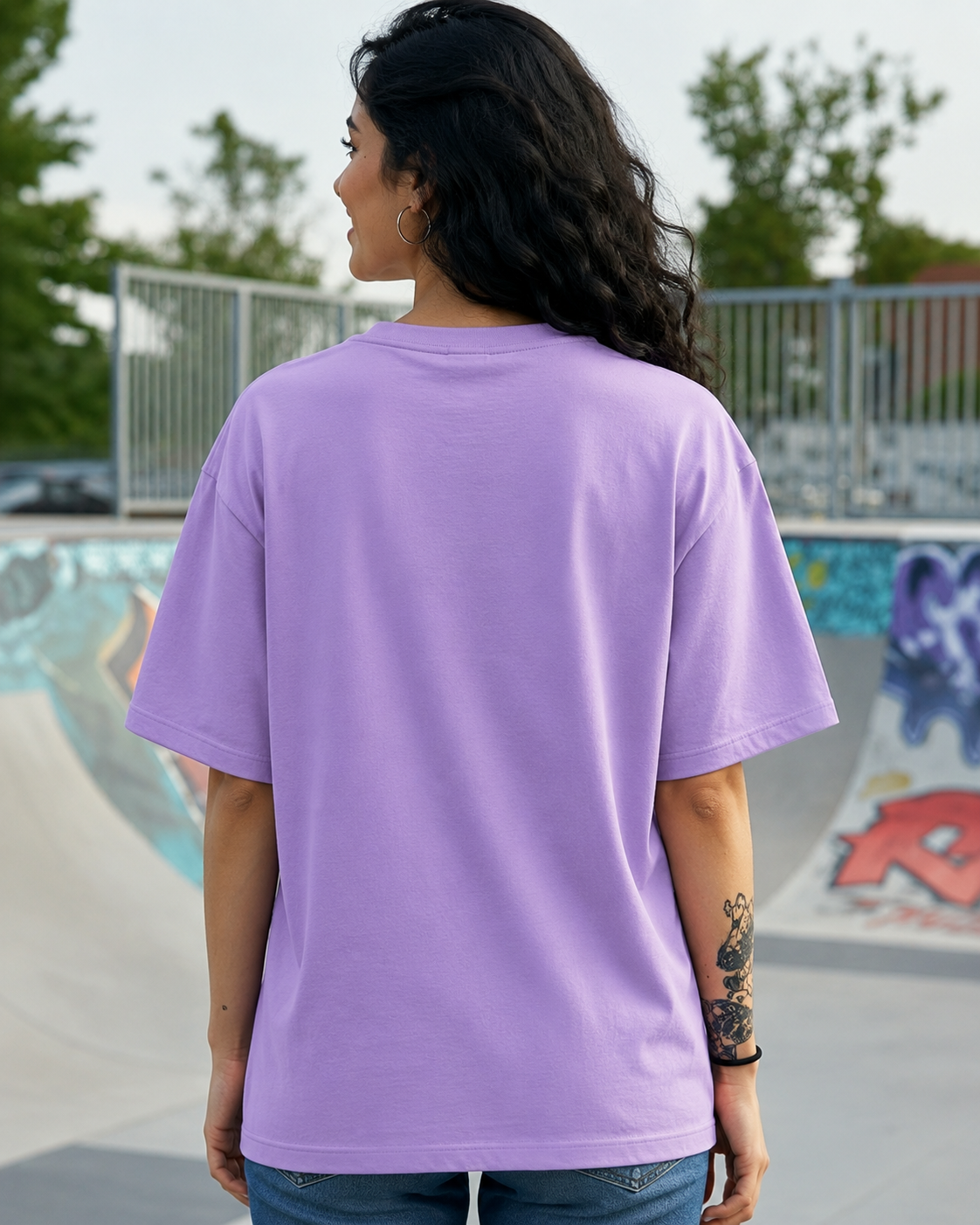 Lavender backside
