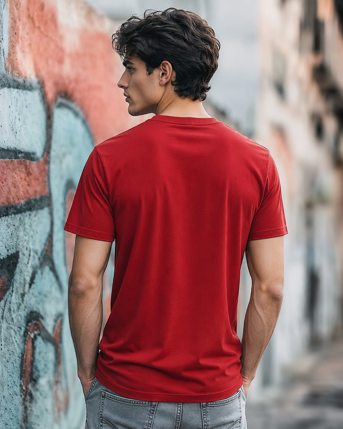 Red backside