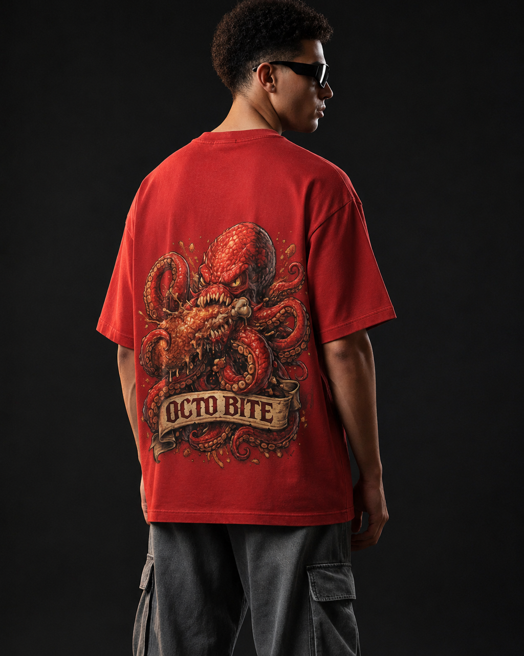 Red backside model