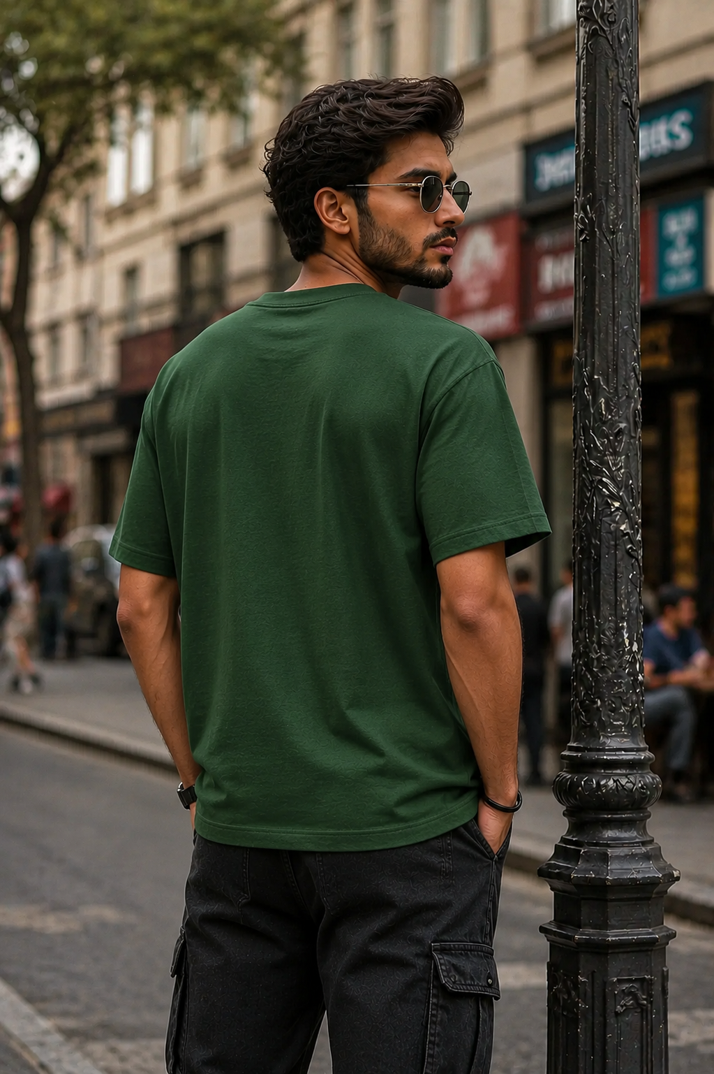 Bottle Green backside