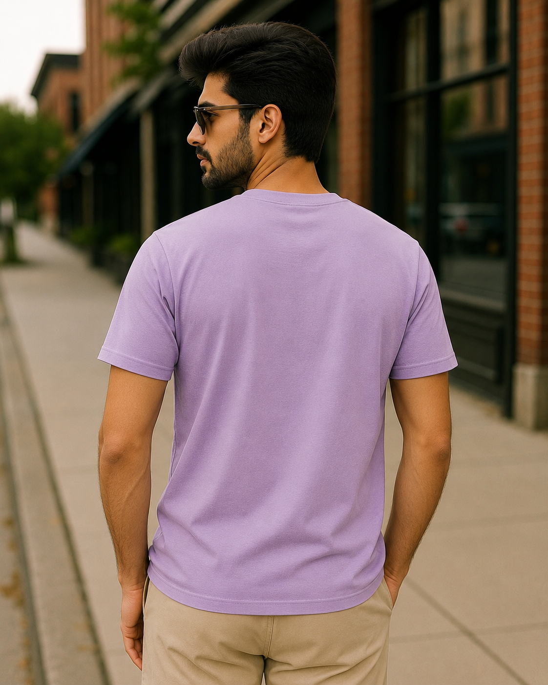 Lavender backside