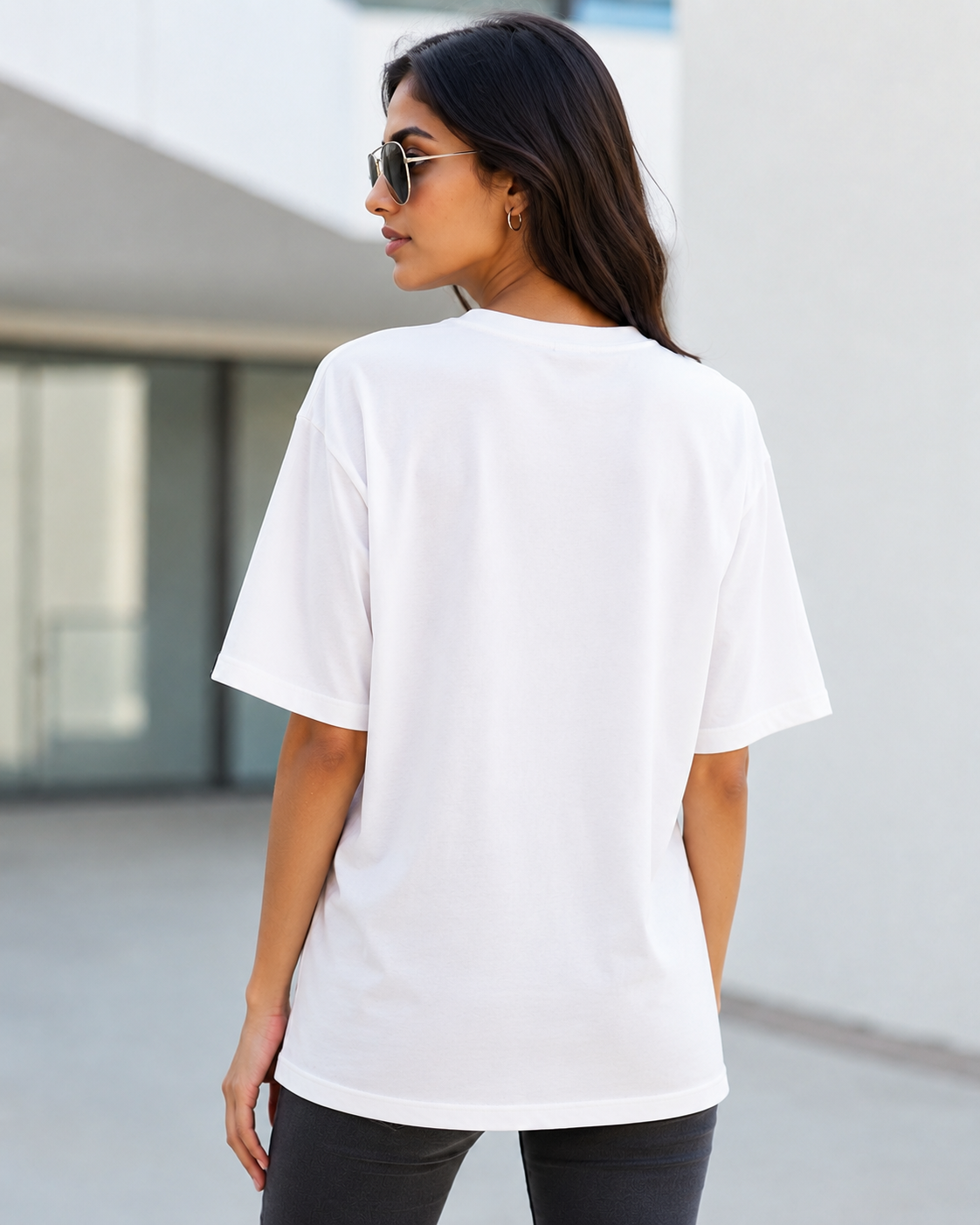 White backside