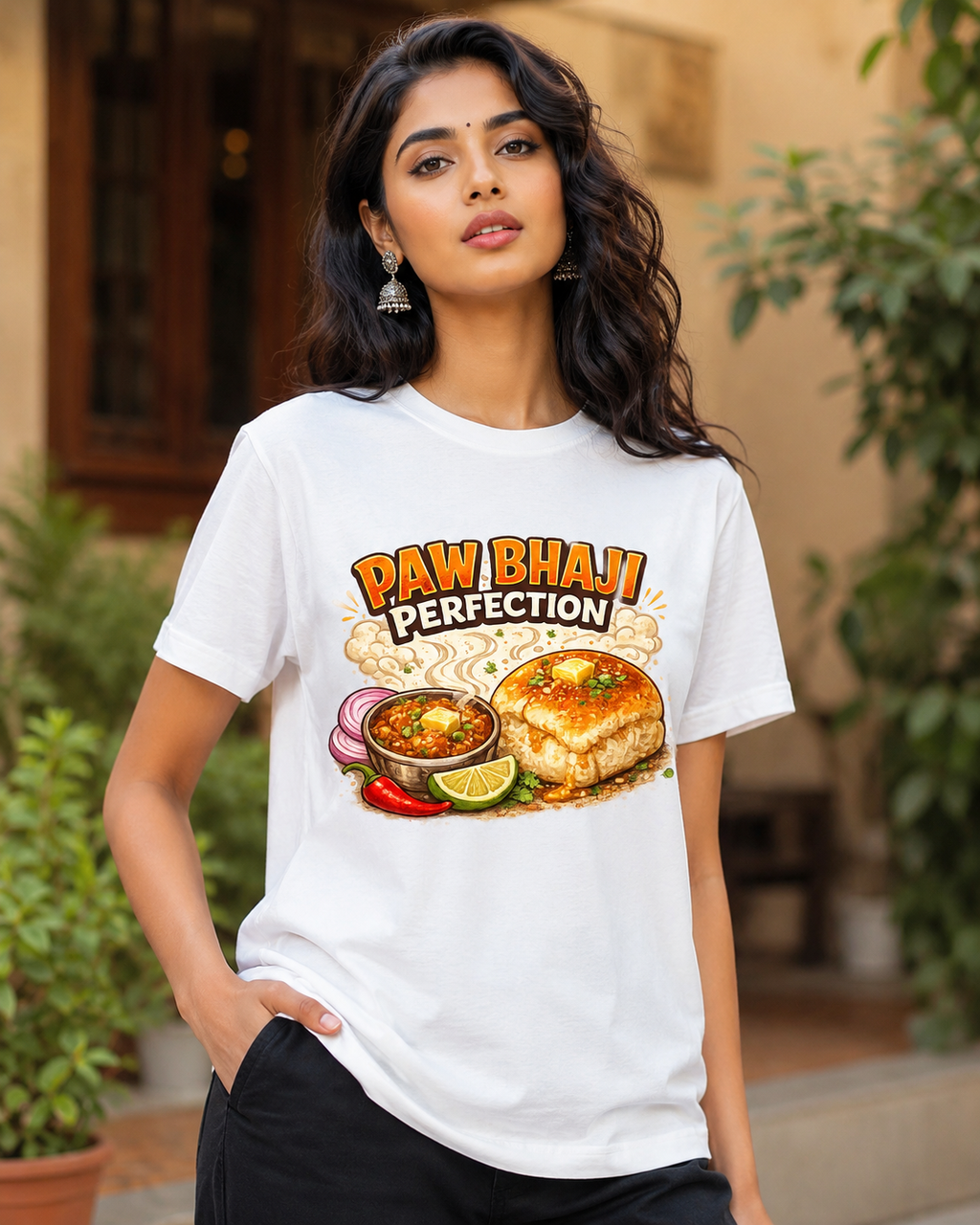 White frontside tshirt 