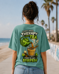 Jade backside tshirt model