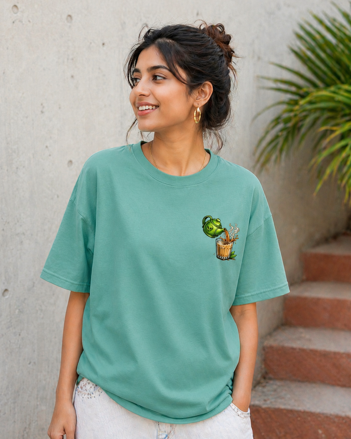 Jade frontside tshirt model