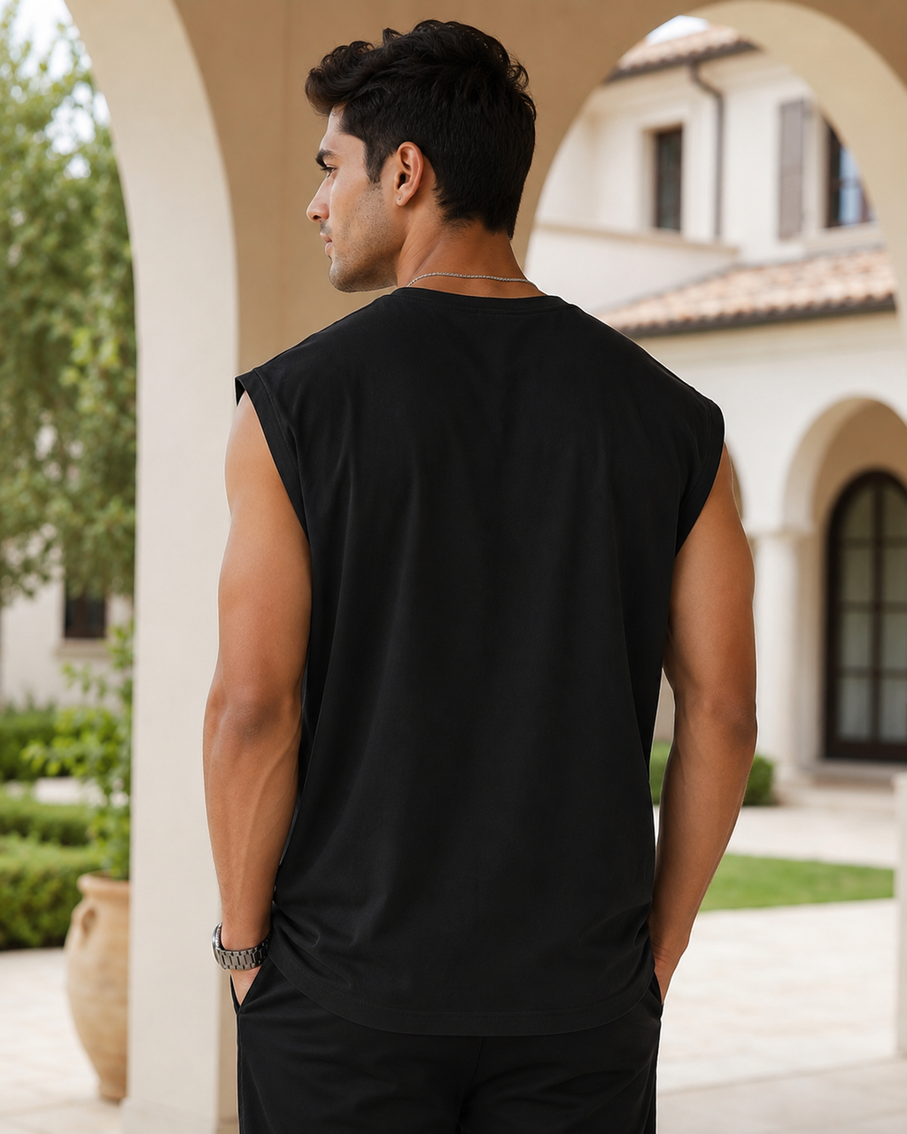 Black backside