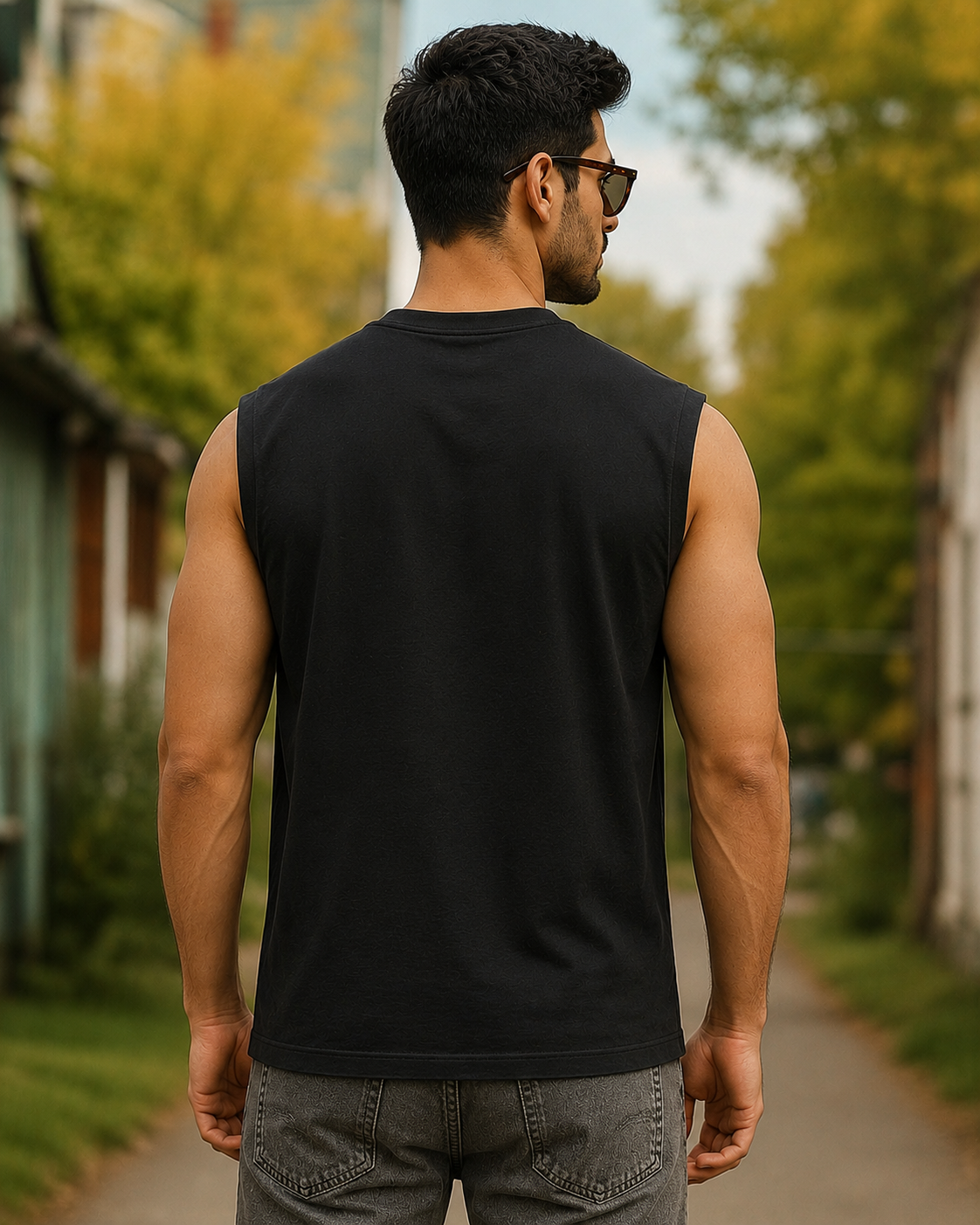 Black backside