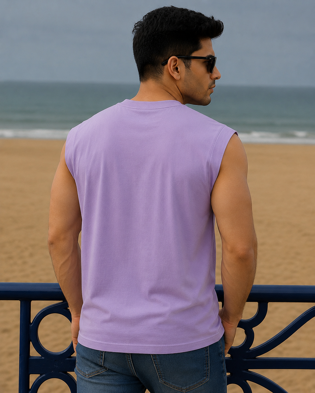 Lavender backside