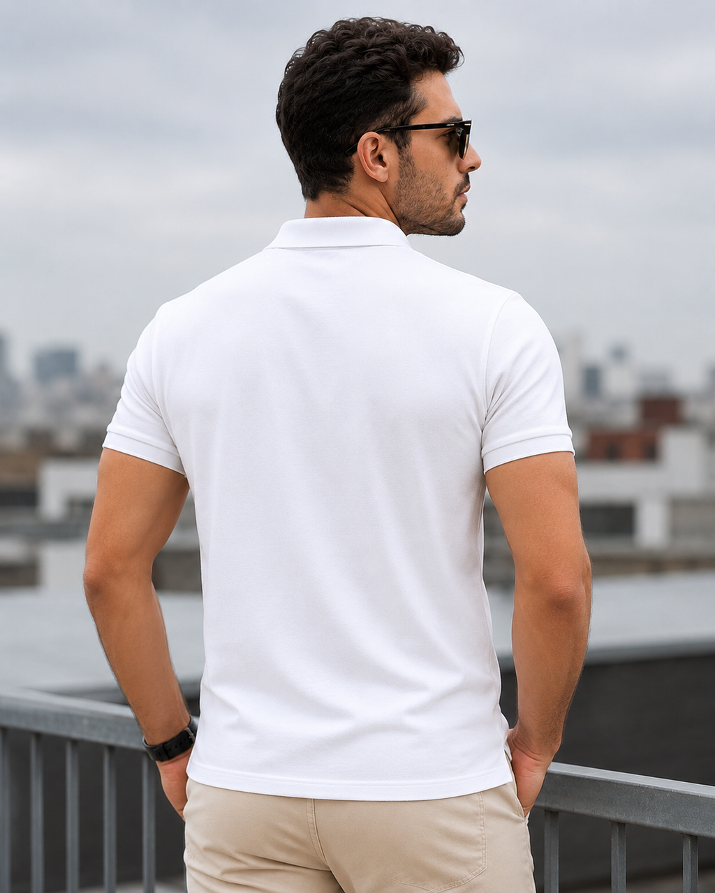 White backside