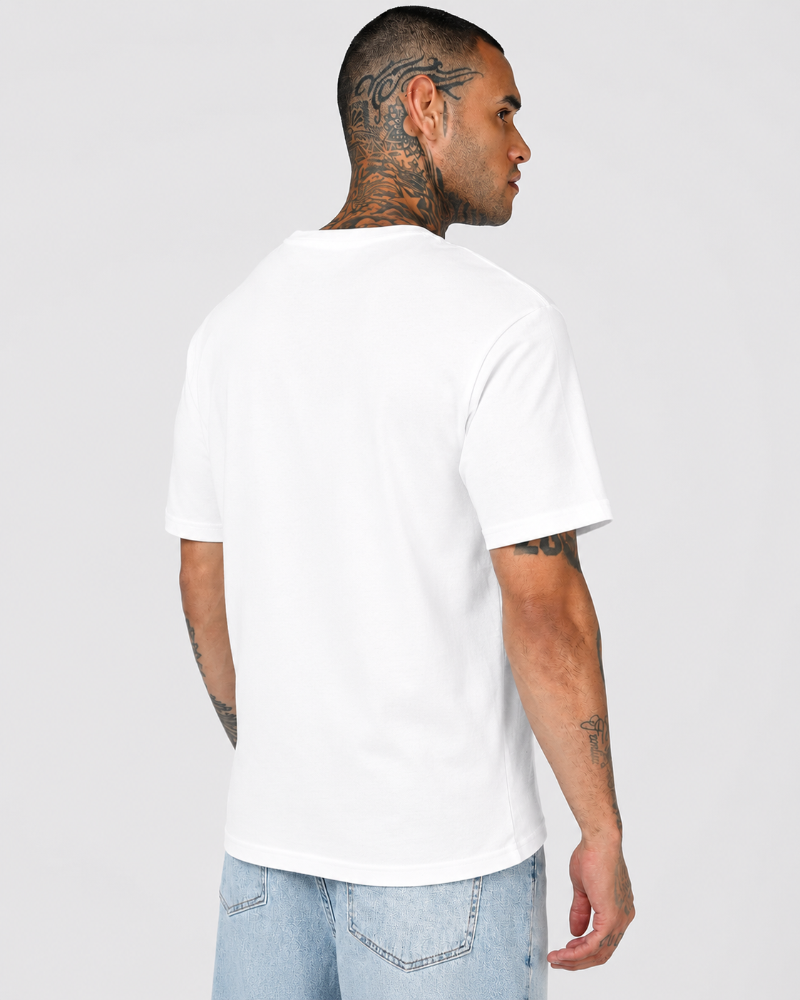 White backside
