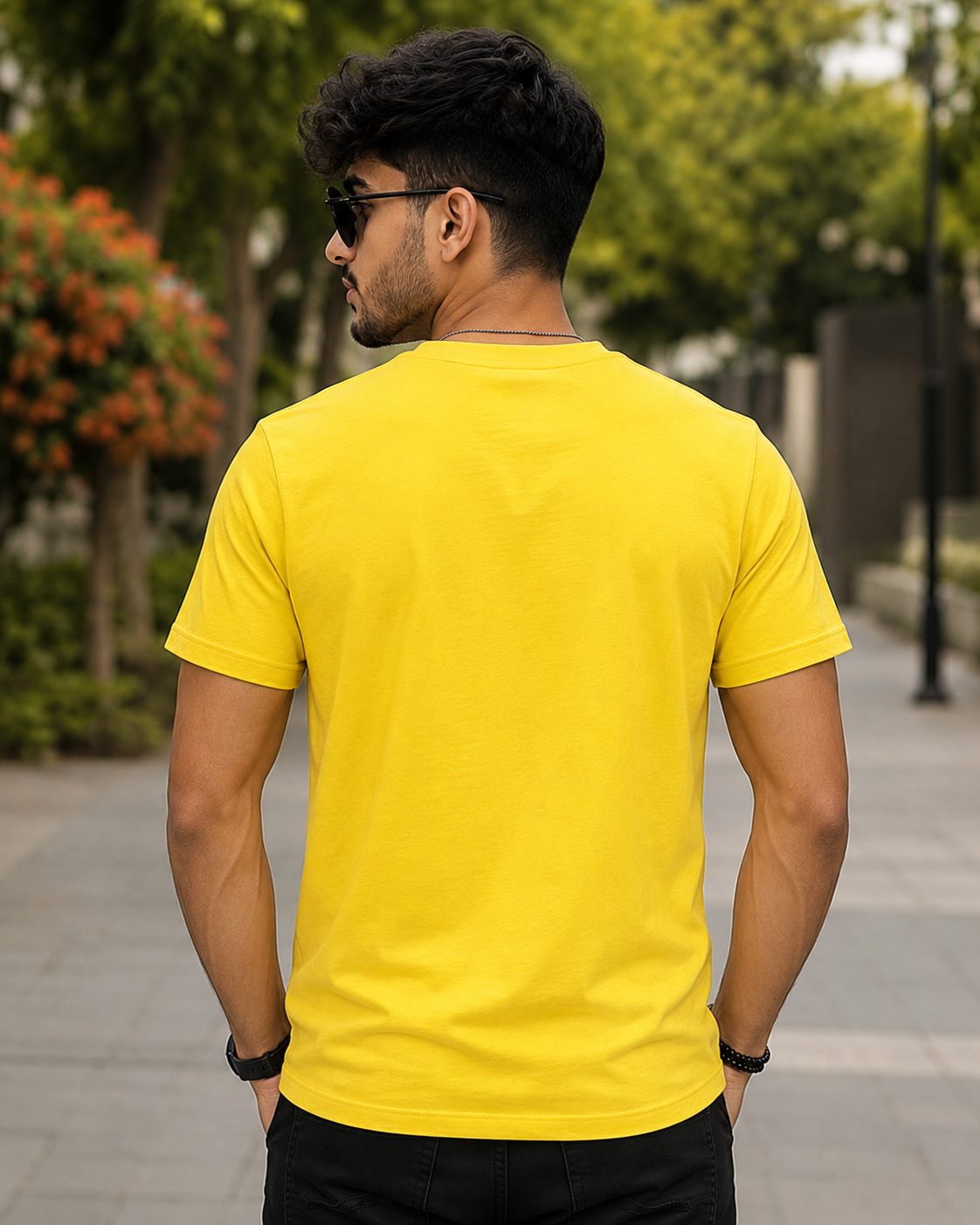 New Yellow back