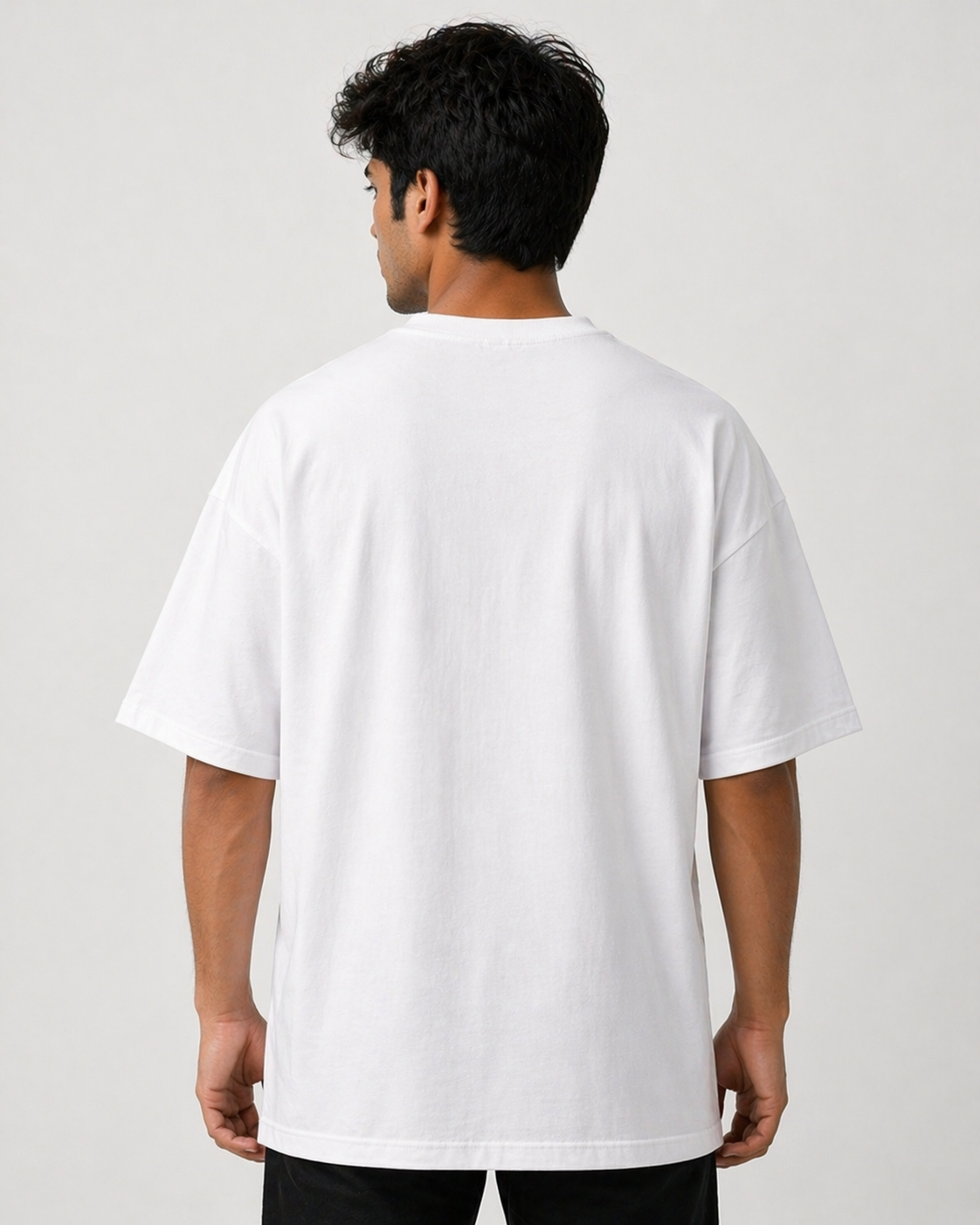 White backside